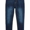 Next Kinder Jeans Straight Leg - Mottled Blue