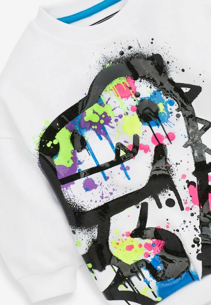 Next Kinder Sweatshirt - White Dino – Bild 3