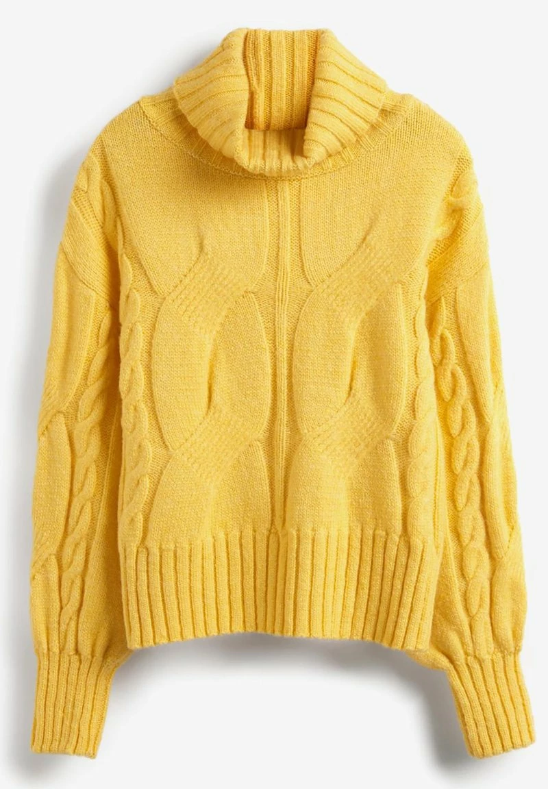 Next Damen Strickpullover - Yellow – Bild 4
