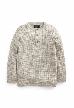 Next HENLEY - Strickpullover - Grey | Kinder