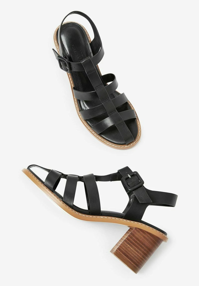 Next Damen FOREVER COMFORT STITCH DETAIL - Riemensandalette - Black – Bild 4