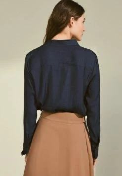 Next Damen UTILITY - Bluse - Dark Blue