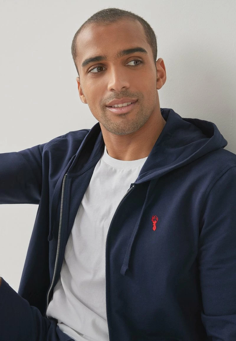 Next Herren Sweatjacke - Dark Blue – Bild 4