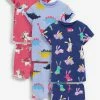 Next Kinder 3 PACK UNICORN DINO - Nachtwäsche Set - Blue