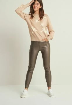 Next Damen STAR - Strickpullover - Light Brown