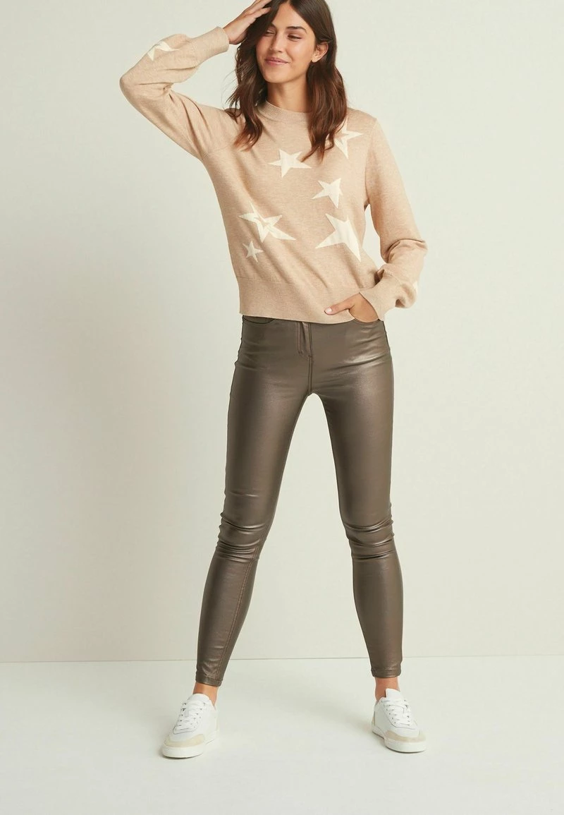 Next Damen STAR - Strickpullover - Light Brown