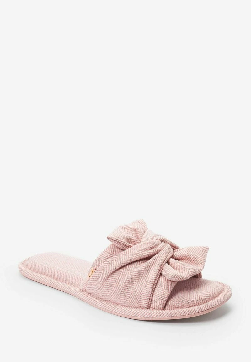 Next Damen HERRINGBONE BOW - Hausschuh - Pink – Bild 2