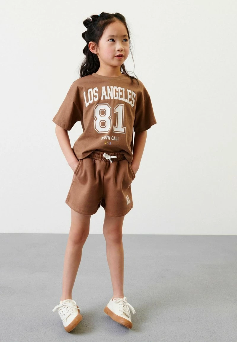 Next Kinder SET - Shorts - Chocolate Brown