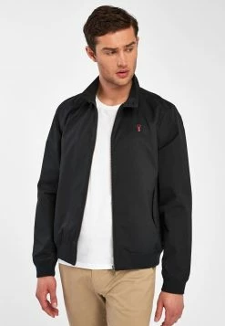 Next Herren STAG HARRINGTON - Bomberjacke - Black