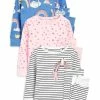 Next Kinder 3 PACK CHARACTER SNUGGLE - Nachtwäsche Set - Pink/blue/white