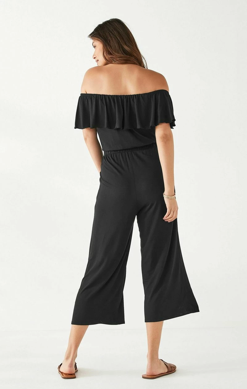 Next Damen OFF SHOULDER - Jumpsuit - Black – Bild 2