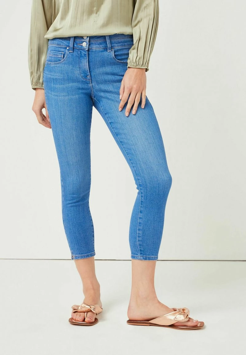 Next Damen Jeans Slim Fit - Bright Blue
