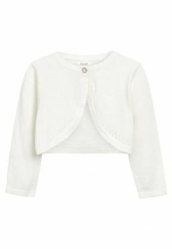 Next Kinder ECRU OCCASION SHRUG - Strickjacke - Off-white