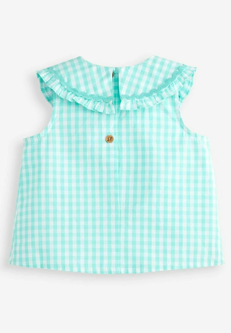 Next Kinder COLLAR - Bluse - Mint Green Gingham – Bild 2