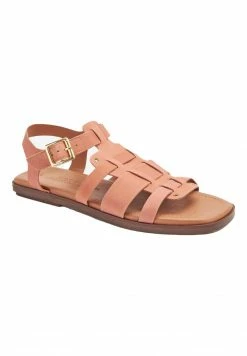 Next Damen Riemensandalette - Blush Pink