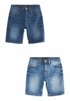 Kinder NEXT 2 PACK DENIM SHORTS (3-16YRS) - Jeans Shorts - Blue