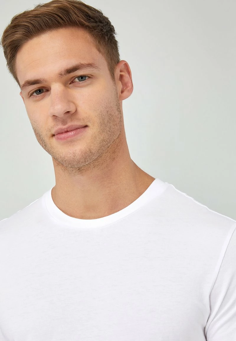 Next Herren CREW - T-Shirt Basic - Off White – Bild 3