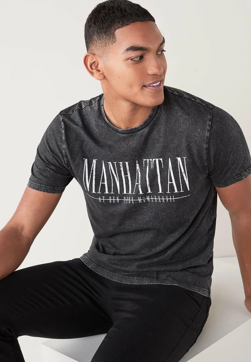 Next Herren 3 PACK - T-Shirt Print - Black – Bild 4