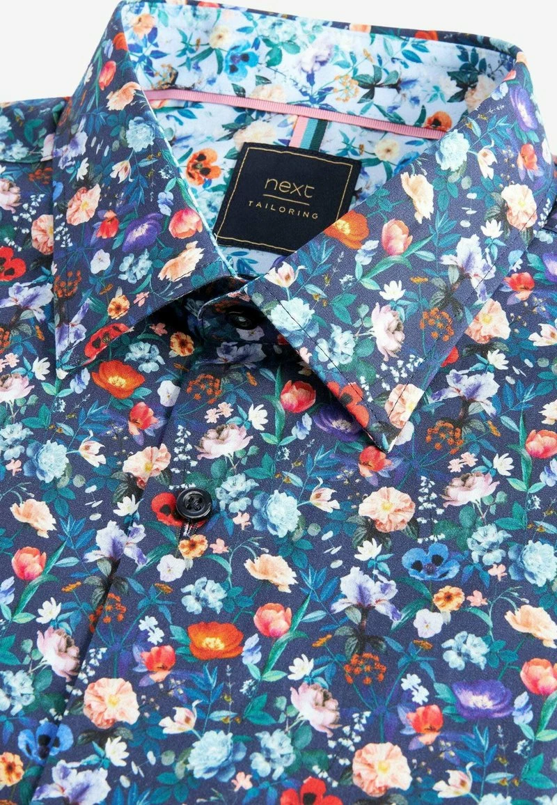 Next Herren PRINTED - Hemd - Navy Blue – Bild 2
