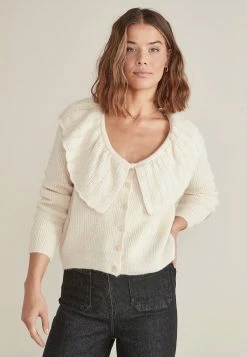 Next Damen Strickjacke - Off-white