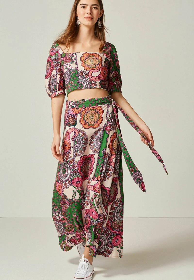 Next Damen Wickelrock - Multi Scarf Print – Bild 2