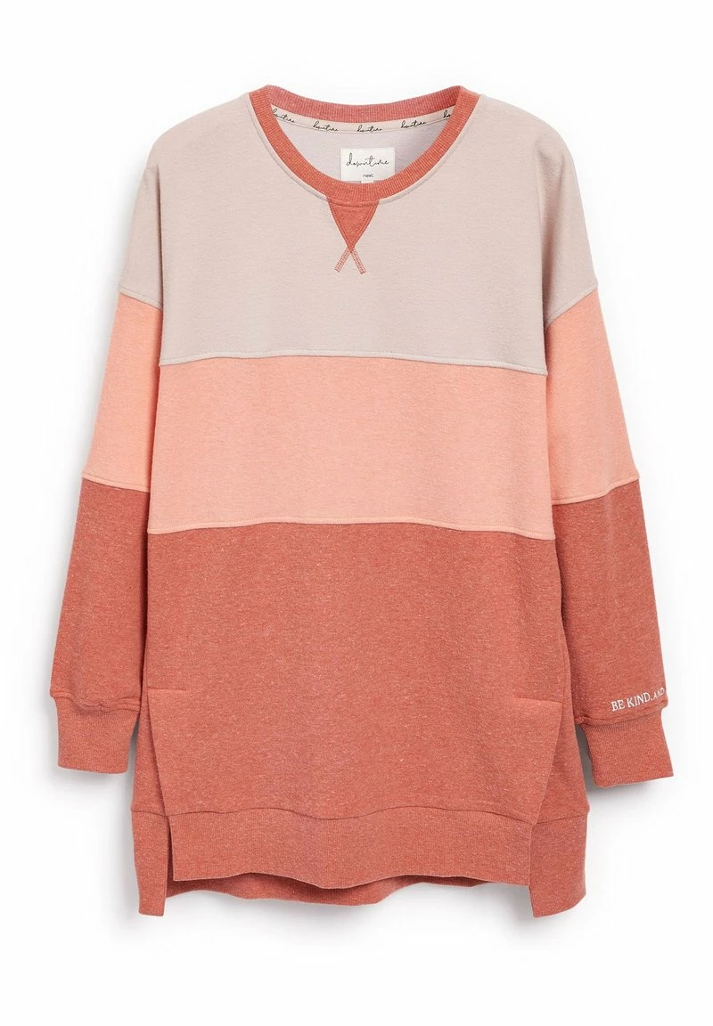 Next Damen Sweatshirt - Orange Colourblock – Bild 5
