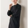 Next Damen LONG COSY - Strickpullover - Black