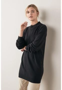 Next Damen LONG COSY - Strickpullover - Black