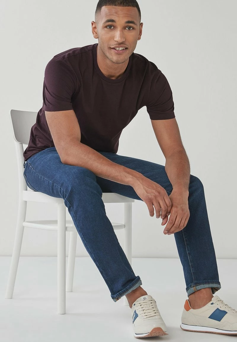 Next Herren T-Shirt Basic - Red – Bild 4