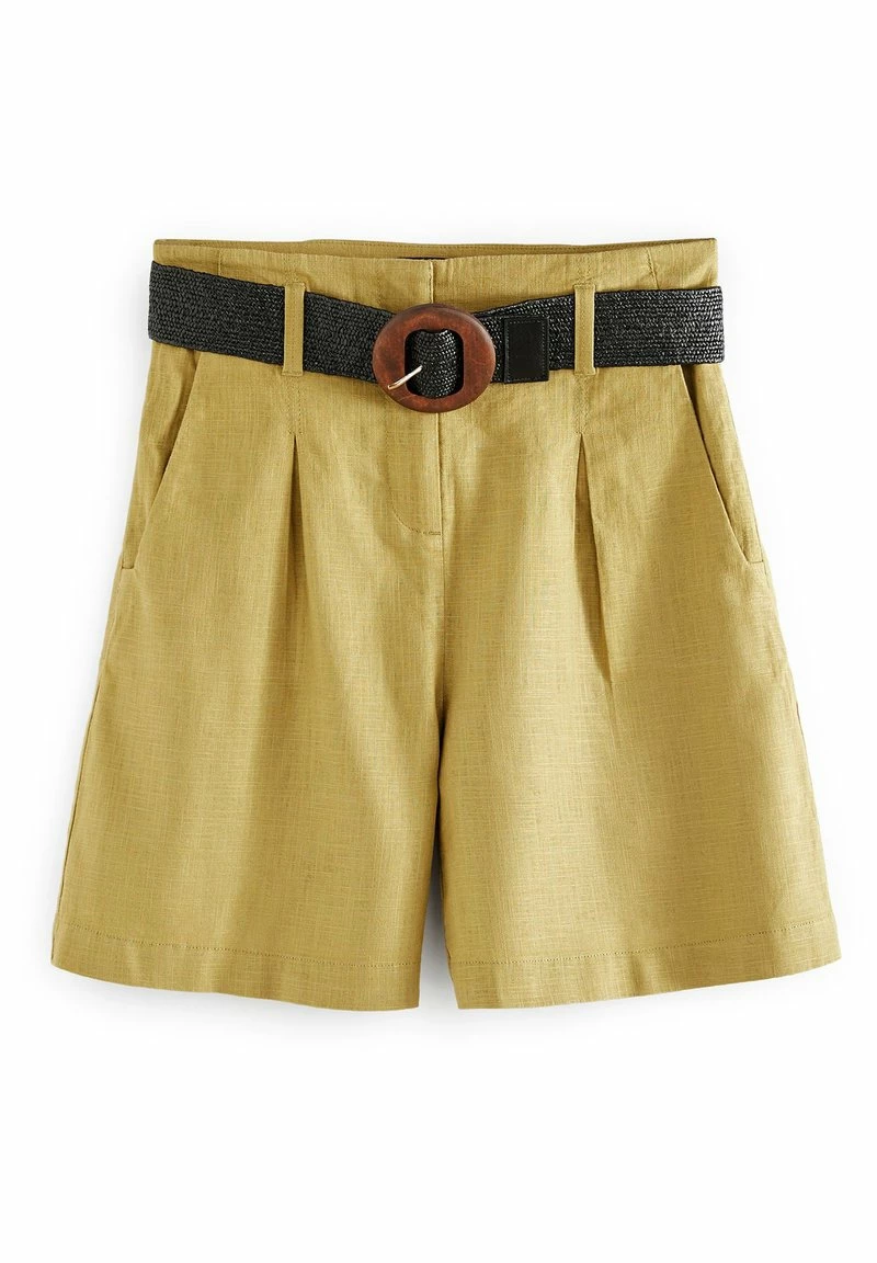 Next Damen BELTED - Shorts - Green – Bild 5