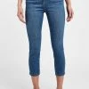 Next Damen Jeans Skinny Fit - Mottled Blue