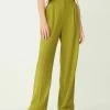 Next Damen Stoffhose - Green