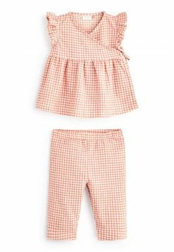 Next 2 PIECE - Stoffhose - Pink | Kinder