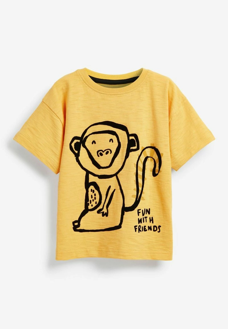 Next Kinder 3 PACK - Nachtwäsche Set - Red Blue Yellow Animals – Bild 2