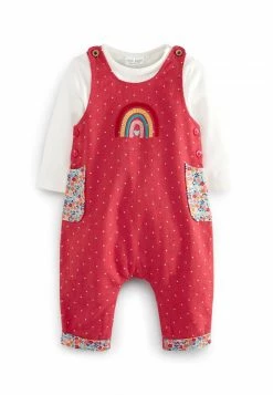 Next Kinder SET - Latzhose - Red