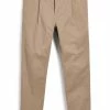 Next Herren PLEATED STRETCH - Stoffhose - Stone