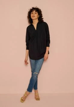 Next Damen LONG SLEEVE - Bluse - Navy Blue