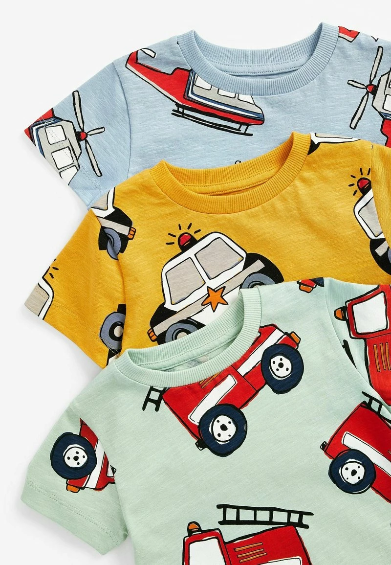 Next Kinder 3 PACK - T-Shirt Print - Light Blue – Bild 6