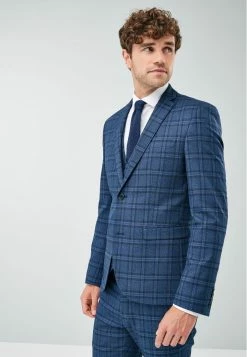 Next Herren CHECK - Sakko - Blue