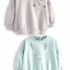 Next Kinder Sweatshirt - Blue, Grey