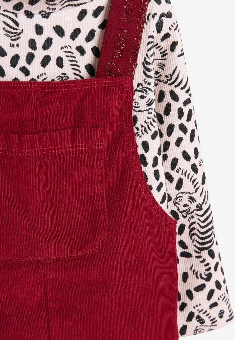 Next Kinder BAKER BY TED BAKER BURGUNDY PINAFORE SET - Strickpullover - Red – Bild 5