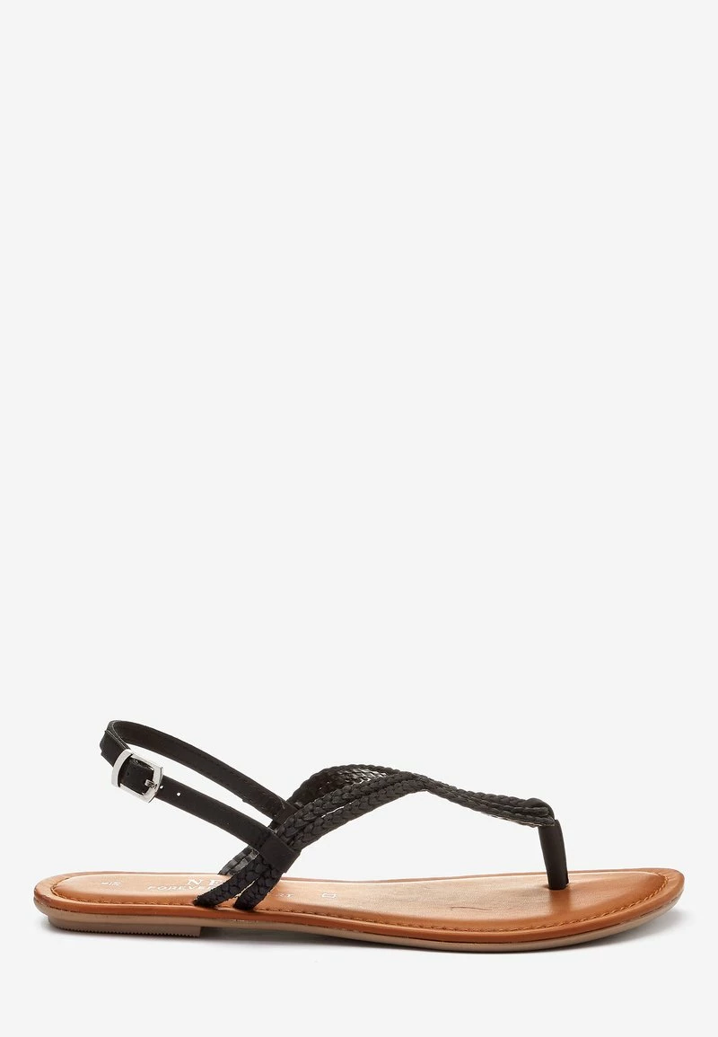 Next Damen ROSE GOLD REGULAR/WIDE FIT FOREVER COMFORT® DOUBLE PLAIT TOE TH - Zehentrenner - Black – Bild 5