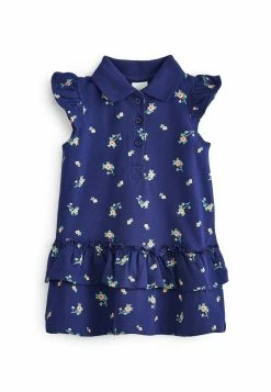 Next Kinder Blusenkleid - Navy Blue Floral