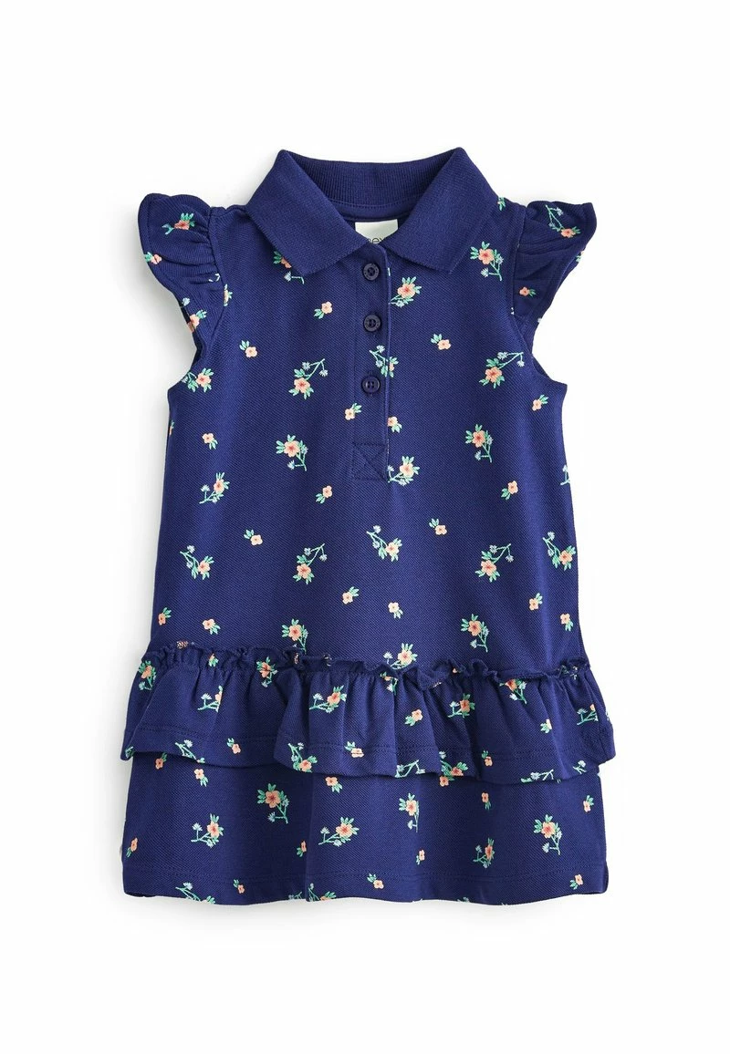 Next Kinder Blusenkleid - Navy Blue Floral