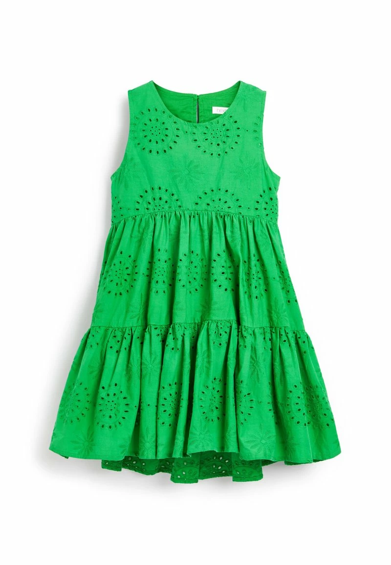 Next Kinder TIERED BRODERIE - Freizeitkleid - Green – Bild 2