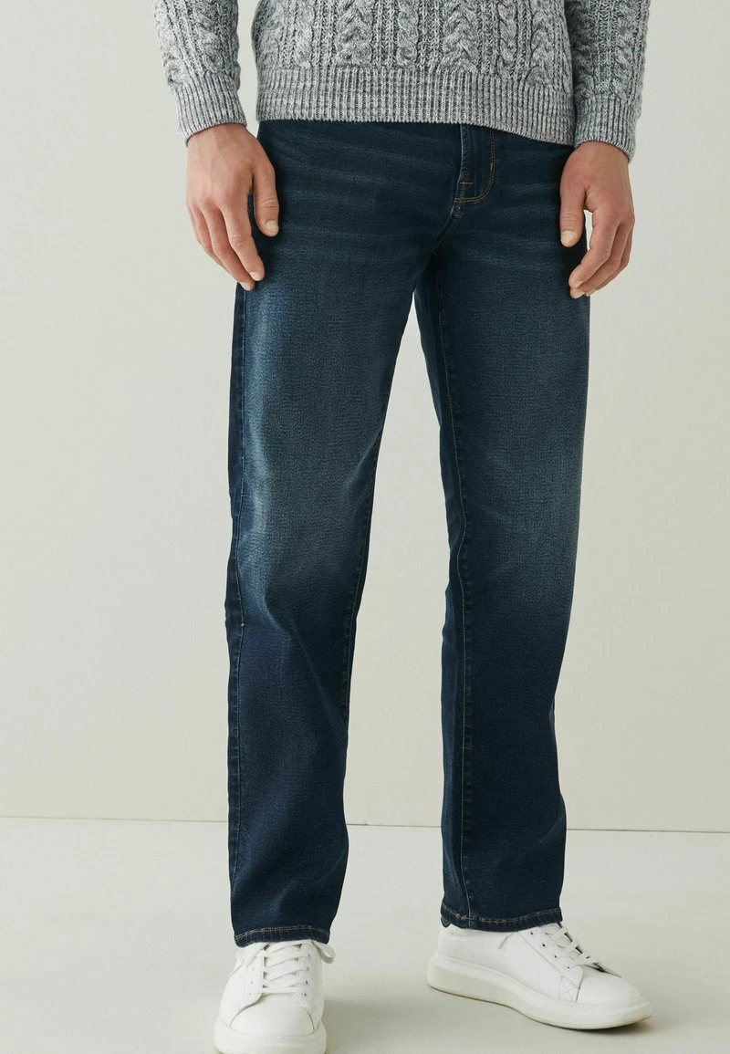 Next ULTIMATE COMFORT - Jeans Straight Leg - Mottled Royal Blue | Herren
