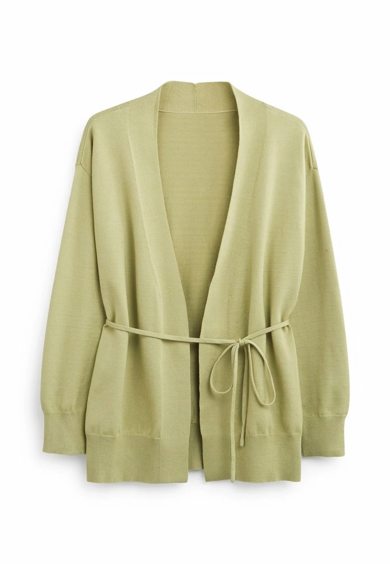 Next Damen TIE WAIST - Strickjacke - Sage Green – Bild 5