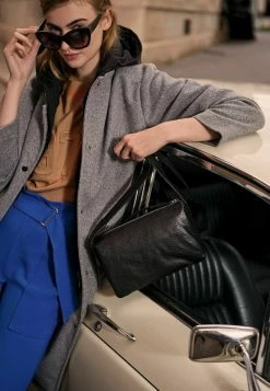 Next Damen TEXTURED - Umhängetasche - Black