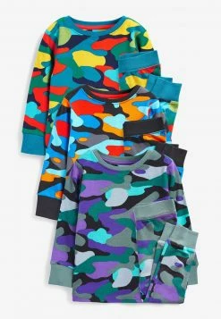 Next Kinder 3 PACK - Nachtwäsche Set - Blue