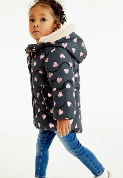 Next FOIL HEART - Winterjacke - Dark Blue | Kinder